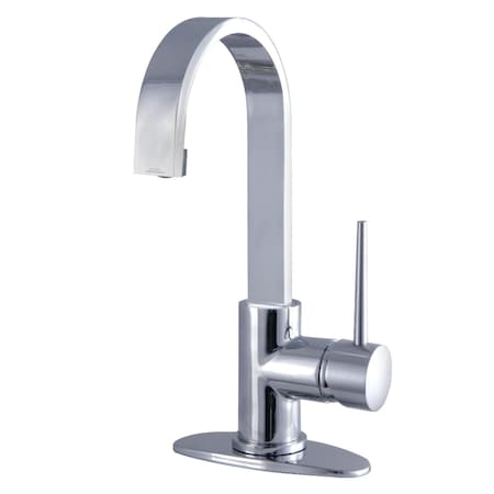 Fauceture LS8211NYL New York Single-Handle Bathroom Faucet Drain, Polished Chrome LS8211NYL